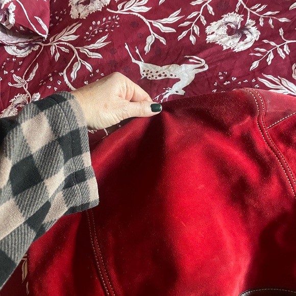 Dooney Bourke suede tote satchel - Picture 8 of 10